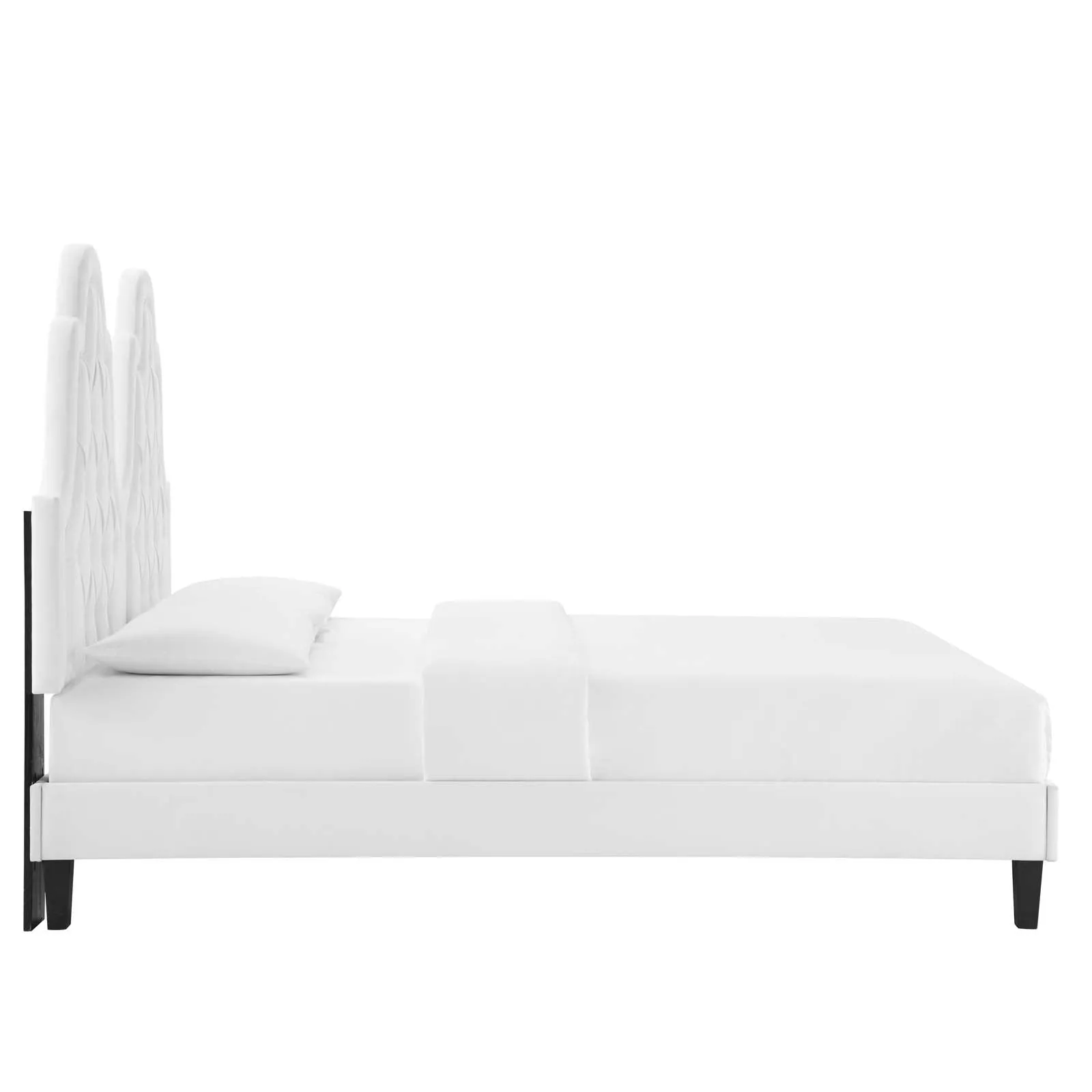 Alexandria Tufted Performance Velvet Platform Bed by Modway