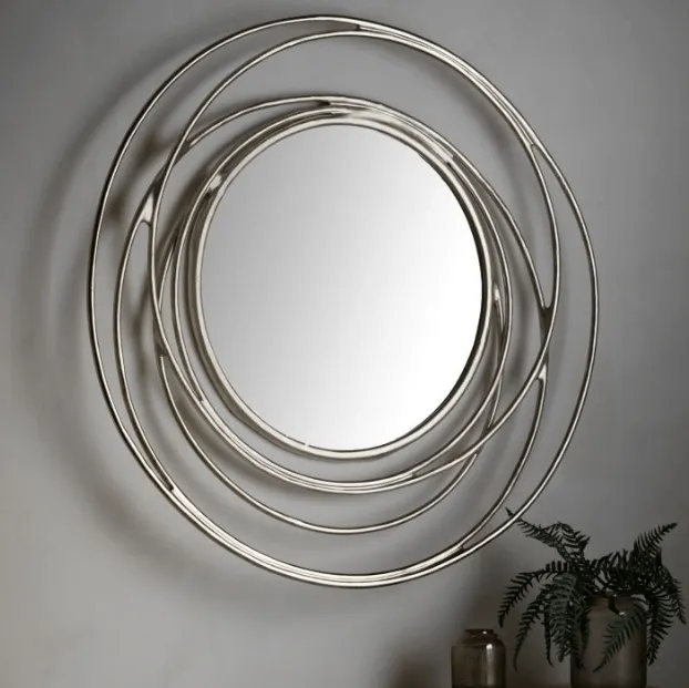 Allende Mirror Small - Gold/Silver