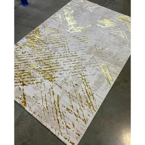 Alloy Distressed Center Rug