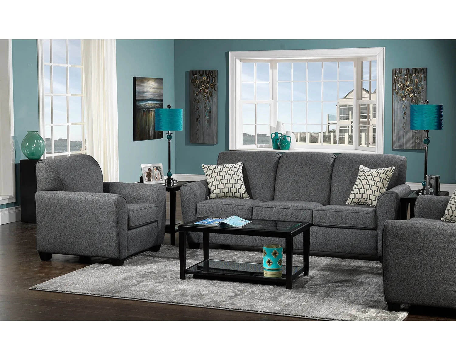 Ashby Queen Sofa Bed - Grey