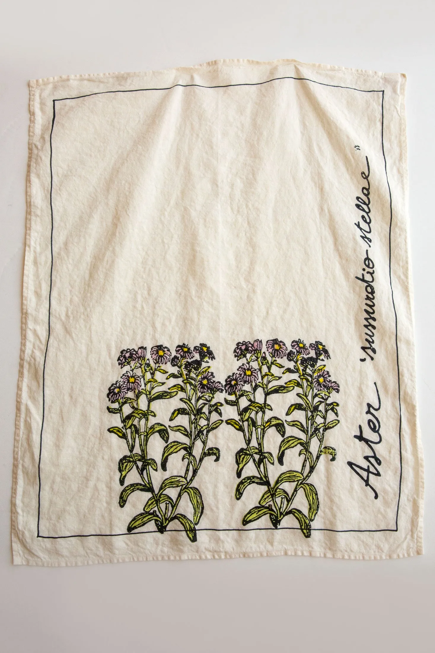 Aster Tea Towel