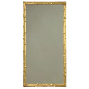 Bamboo Frame Wall Mirror