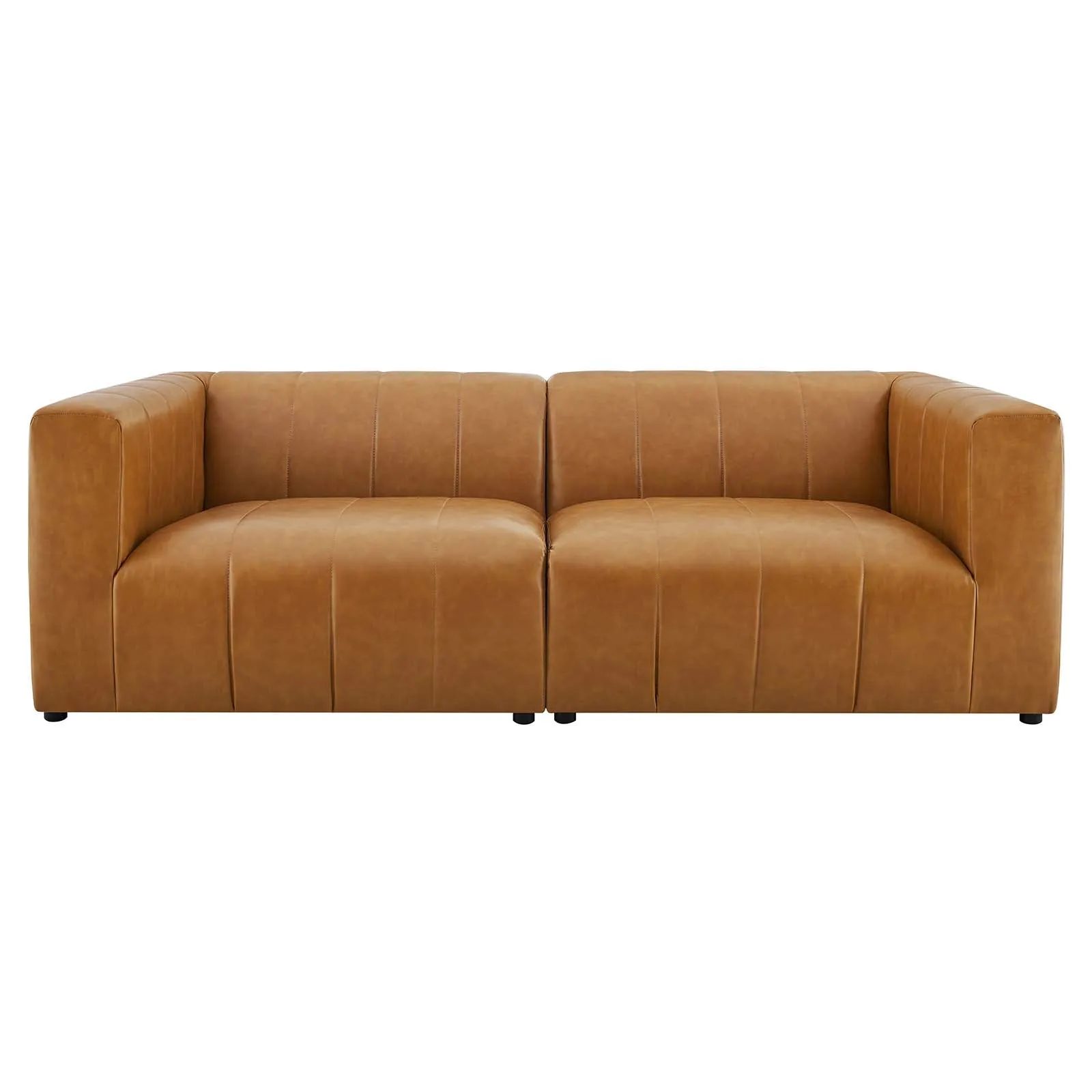 Bartlett Vegan Leather 2-Piece Loveseat by Modway