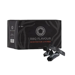 BBQ Flavour Japanese White Lychee Binchotan Charcoal, 5kg