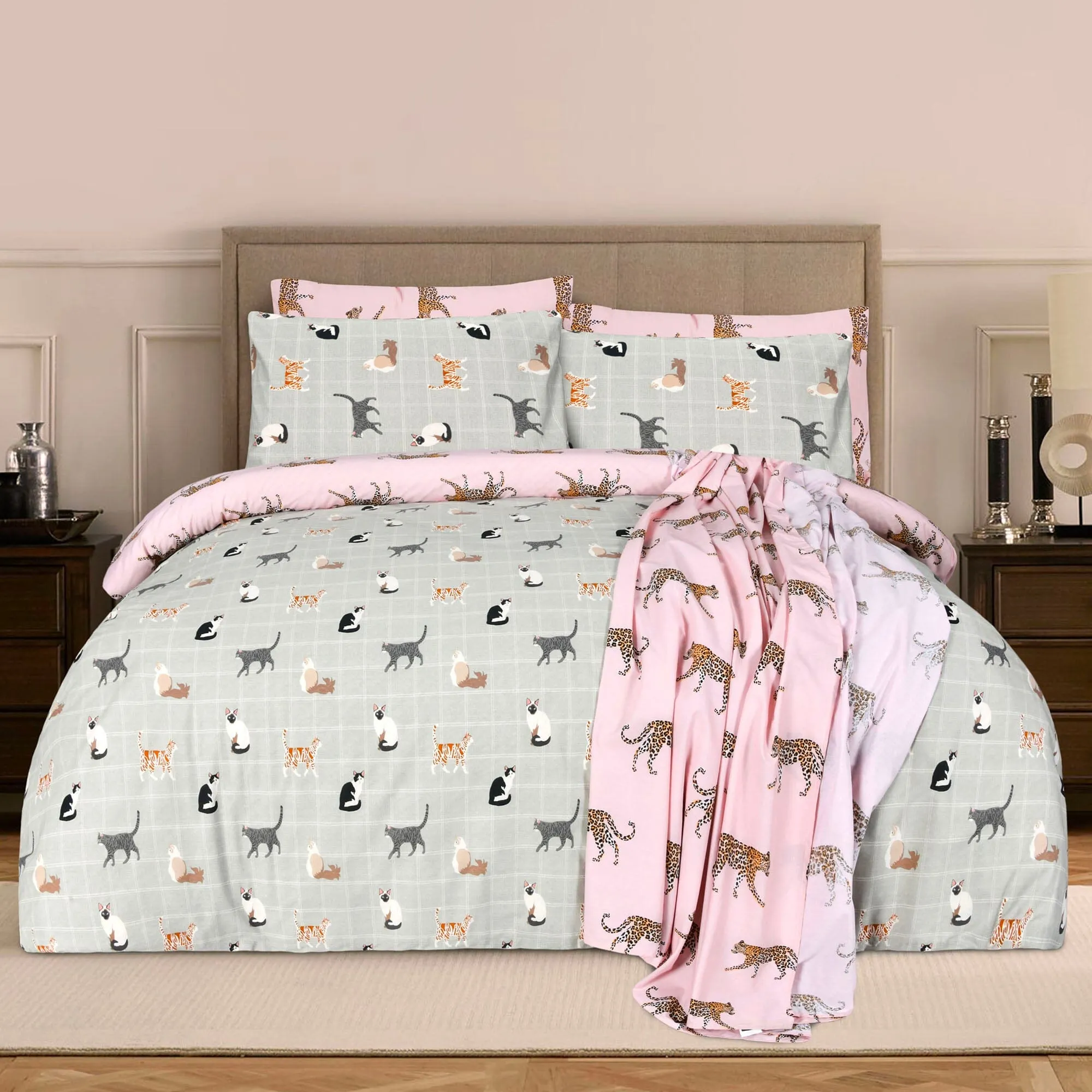 BED SET R2G TIGER - King