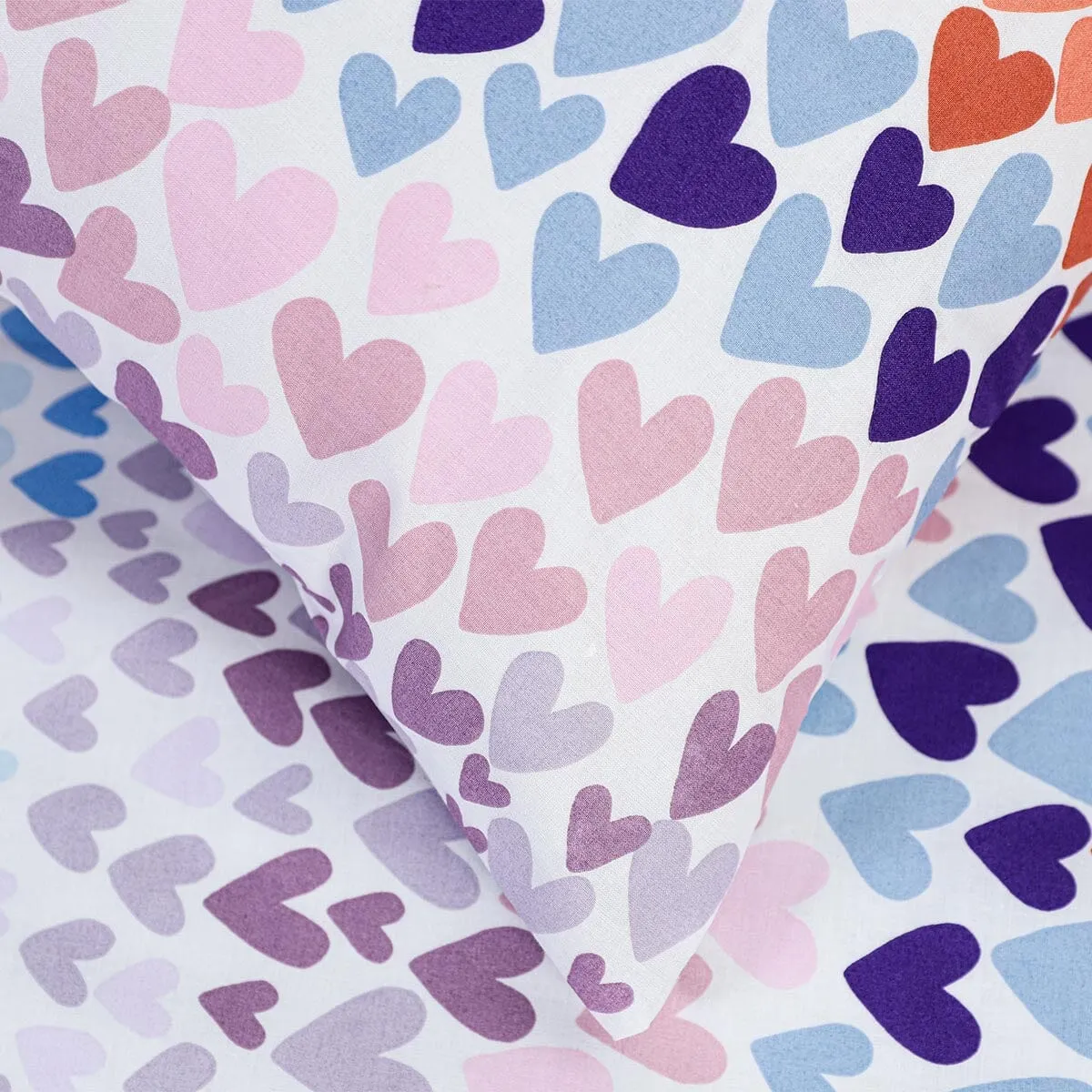 BED SHEET R2G HEARTS- King