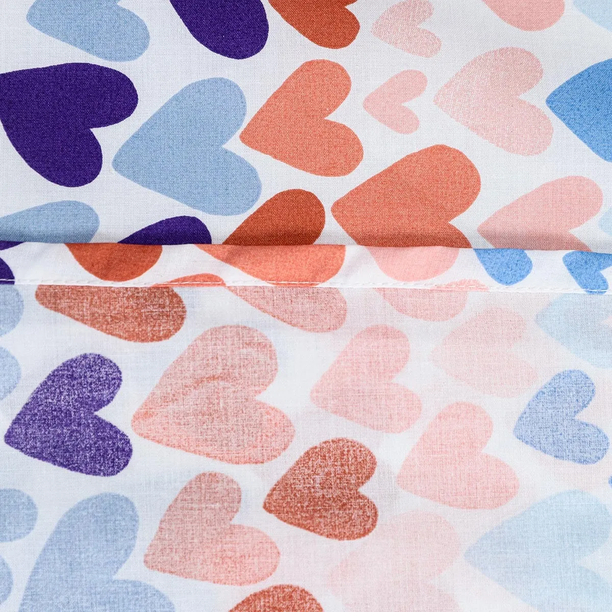 BED SHEET R2G HEARTS- King