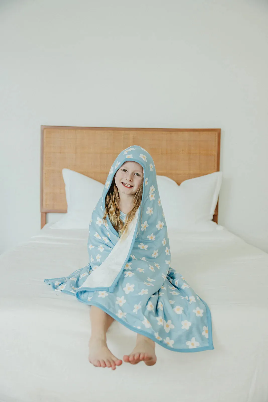 Big Kid Hooded Towel - Della