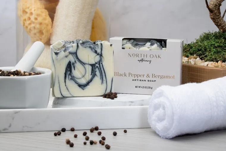 Black Pepper & Bergamot Soap