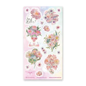 Blooming Bones 1 Sticker Sheet