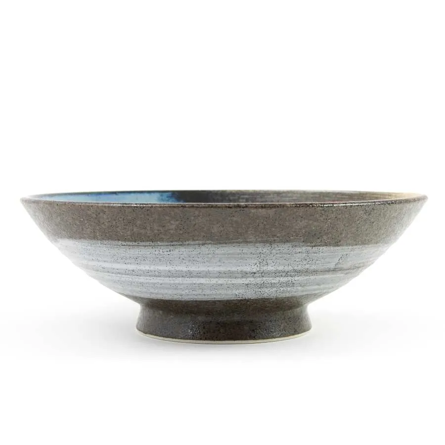 Blue-Black Glaze Bowl, 24cm