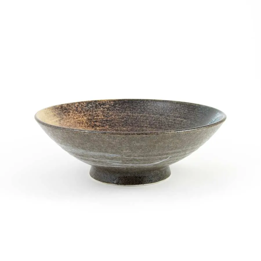 Blue-Black Glaze Bowl, 24cm