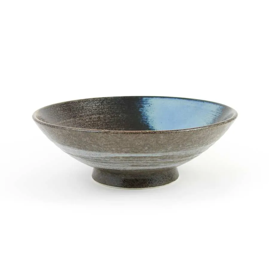 Blue-Black Glaze Bowl, 24cm