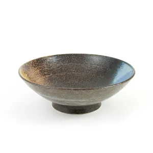 Blue-Black Glaze Bowl, 24cm