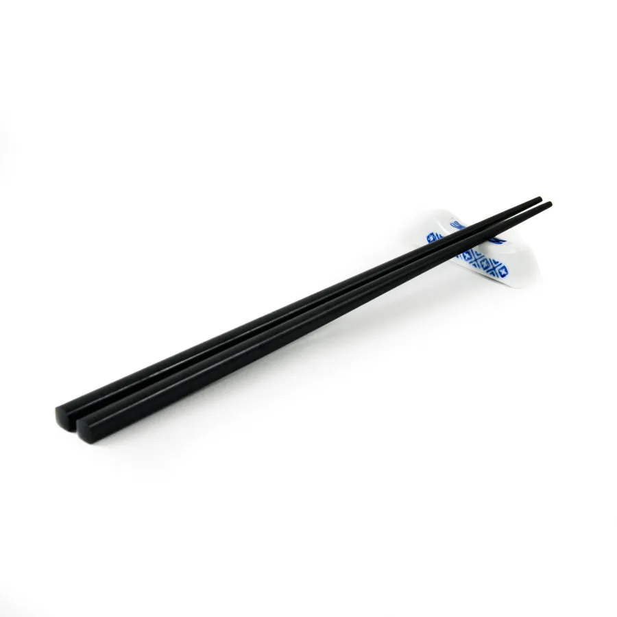 Blue Rice Pattern Chopstick Rest