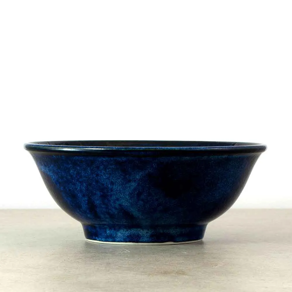 Blue Sakura Ramen Bowl, 21cm