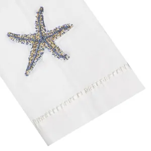 Blue Starfish Tip Towel