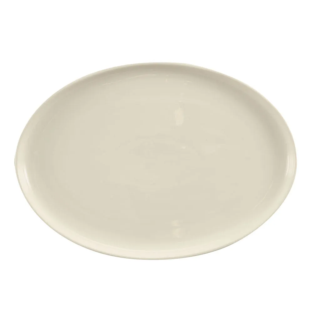 Bone China Platter Oval White 36x25x2cm