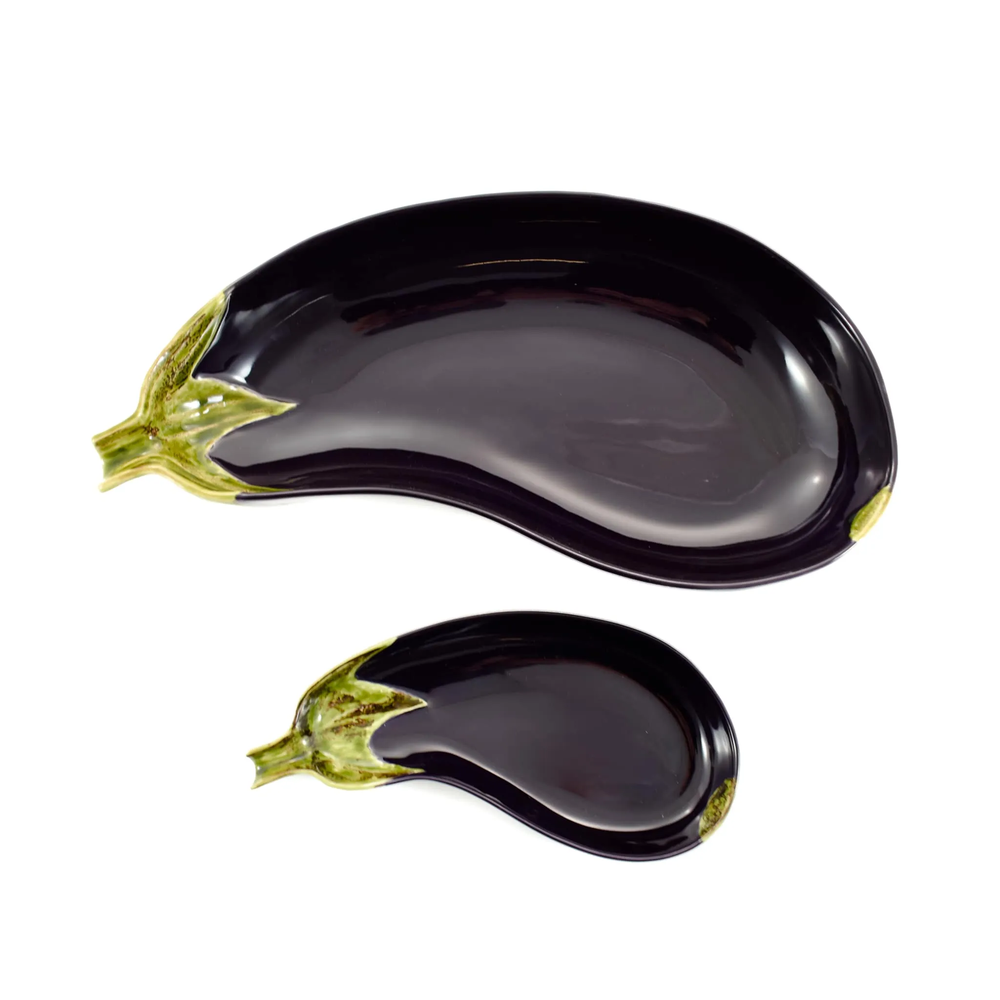 Bordallo Pinheiro Aubergine, 24.5cm Platter