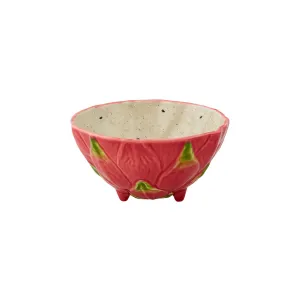 Bordallo Pinheiro Tropical Fruits Dragon Fruit Small Bowl, 14x14cm