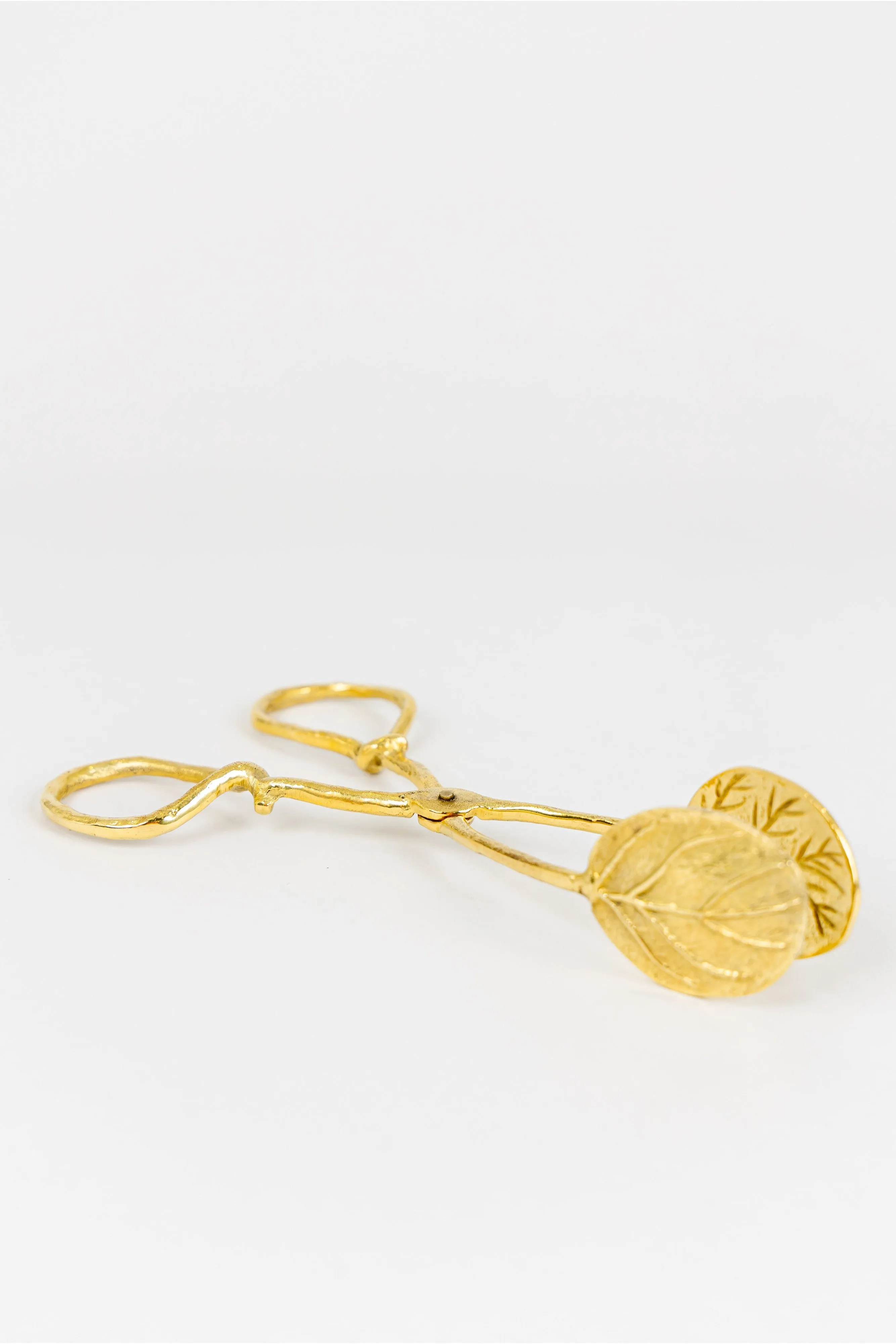 Brass Leaf Tongs