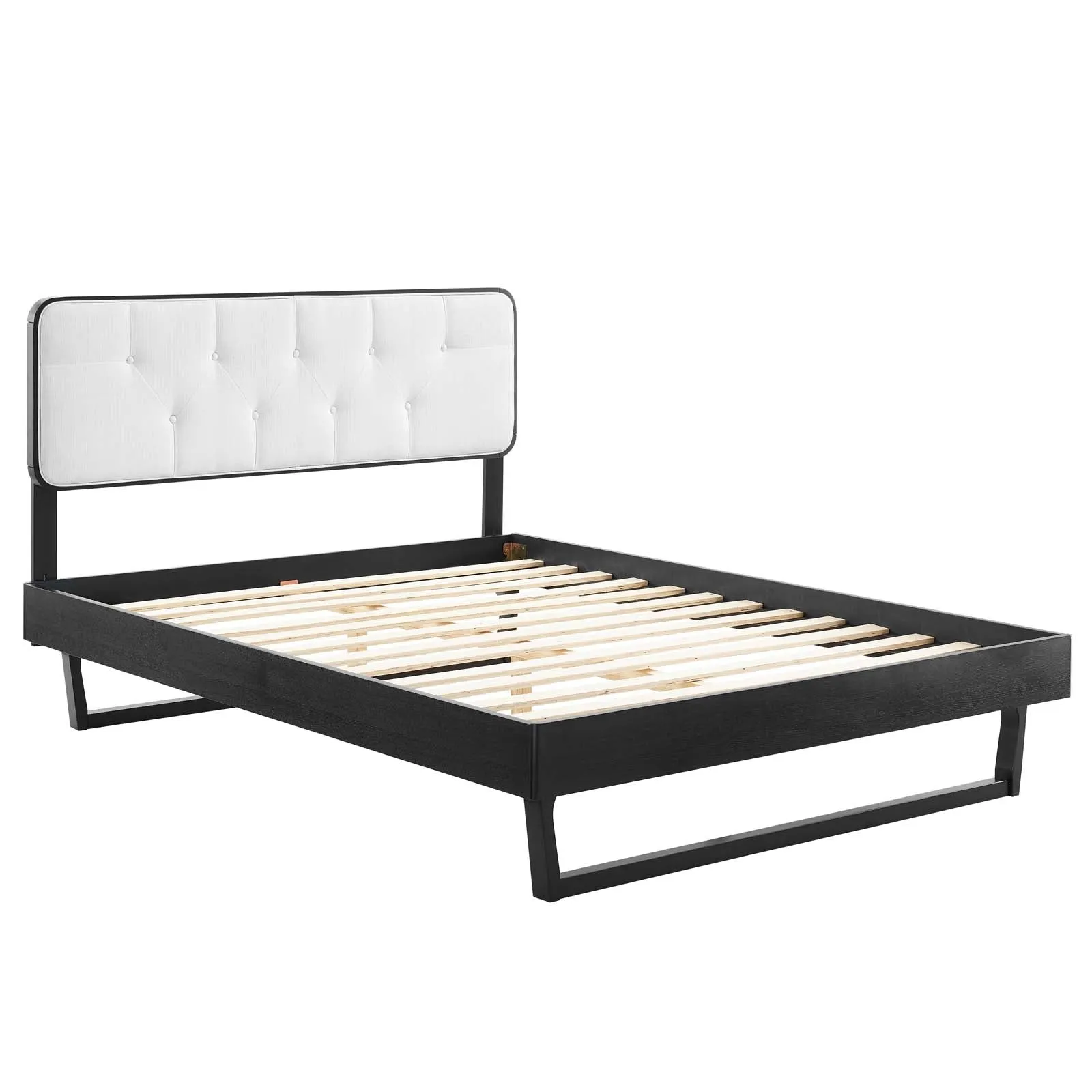 Bridgette Wood Platform Bed With Angular Frame by Modway