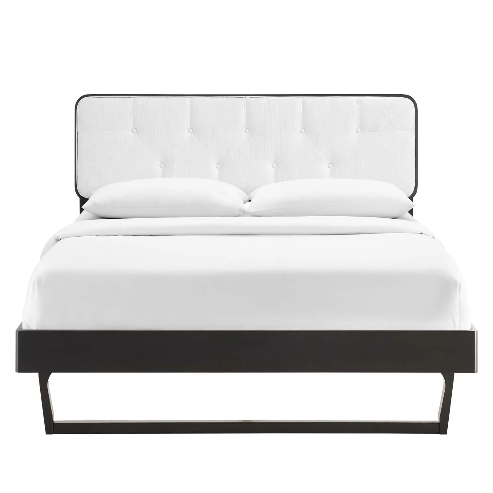 Bridgette Wood Platform Bed With Angular Frame by Modway