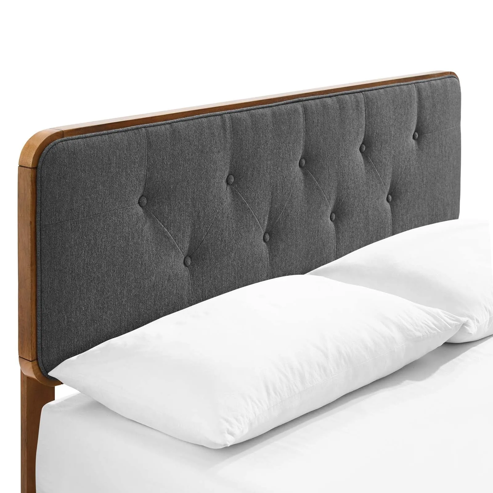 Bridgette Wood Platform Bed With Splayed Legs by Modway