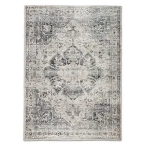 Brio Grey/Ivory Washable Rug