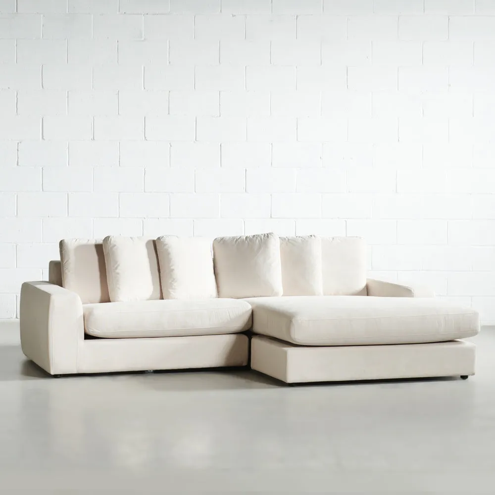 BRYCE - Cream Interchangeable Sectional Sofa