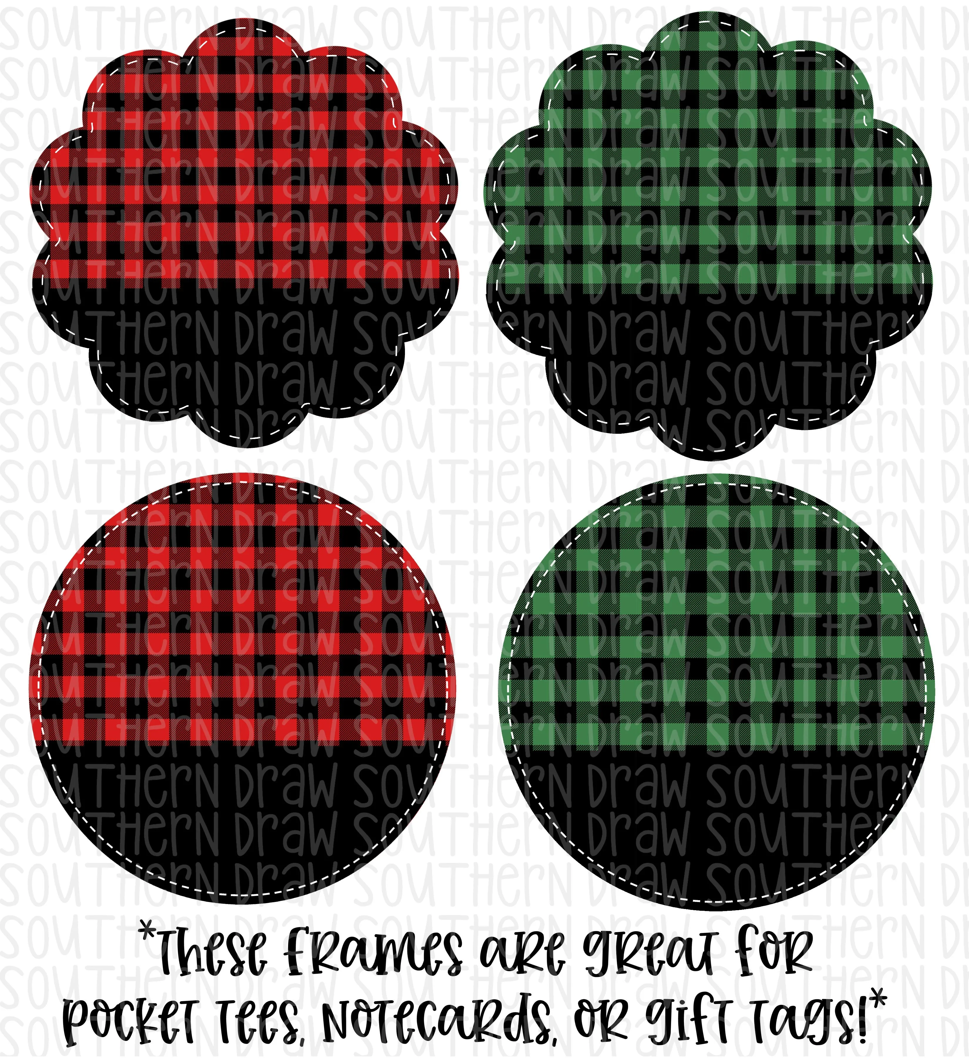 Buffalo Plaid Frames