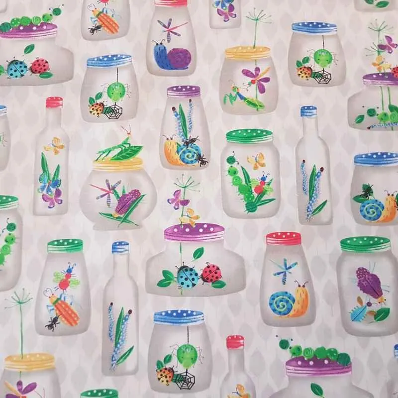 Bugs Galore, Blank Quilting, 100% Cotton Fabric