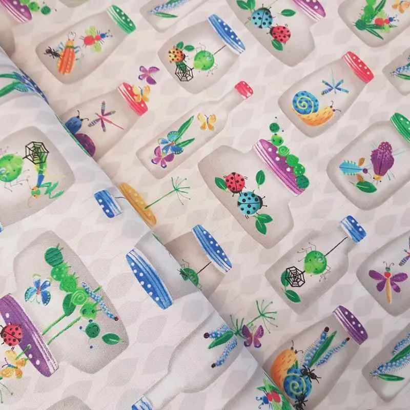 Bugs Galore, Blank Quilting, 100% Cotton Fabric