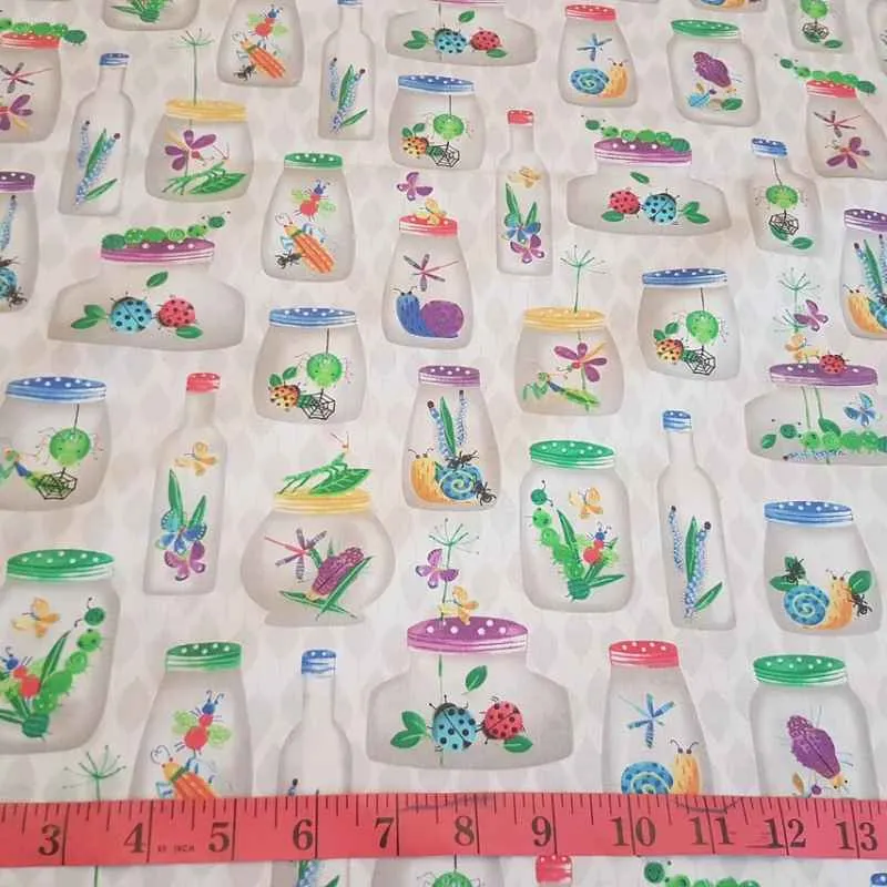 Bugs Galore, Blank Quilting, 100% Cotton Fabric