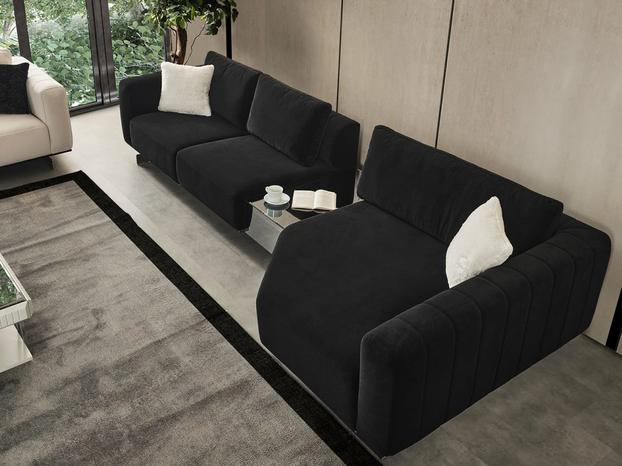 Caiden Modular Sofa Black