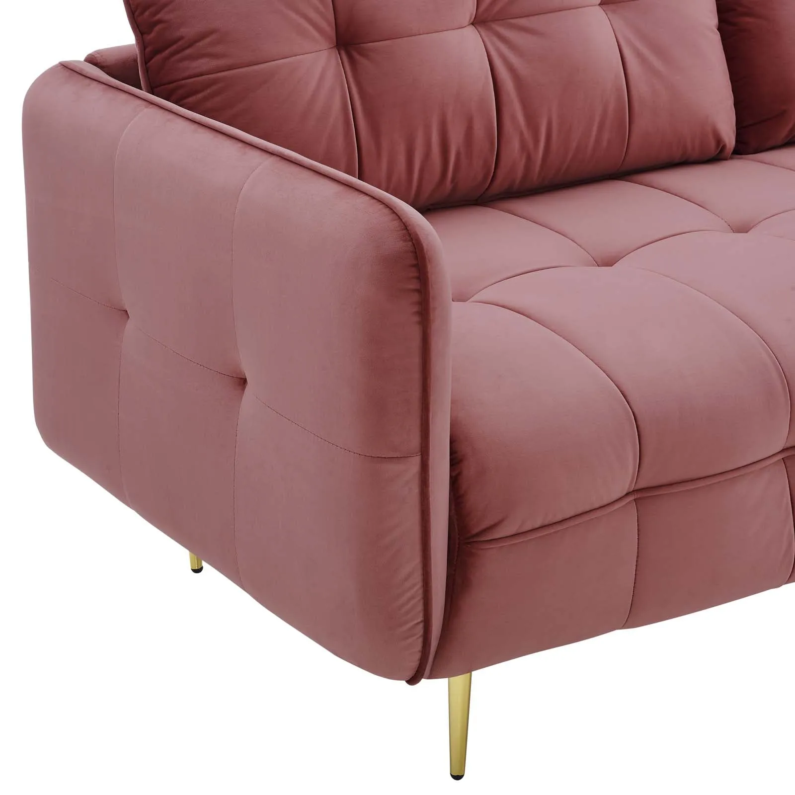 Cameron Tufted Performance Velvet Sofa by Modway