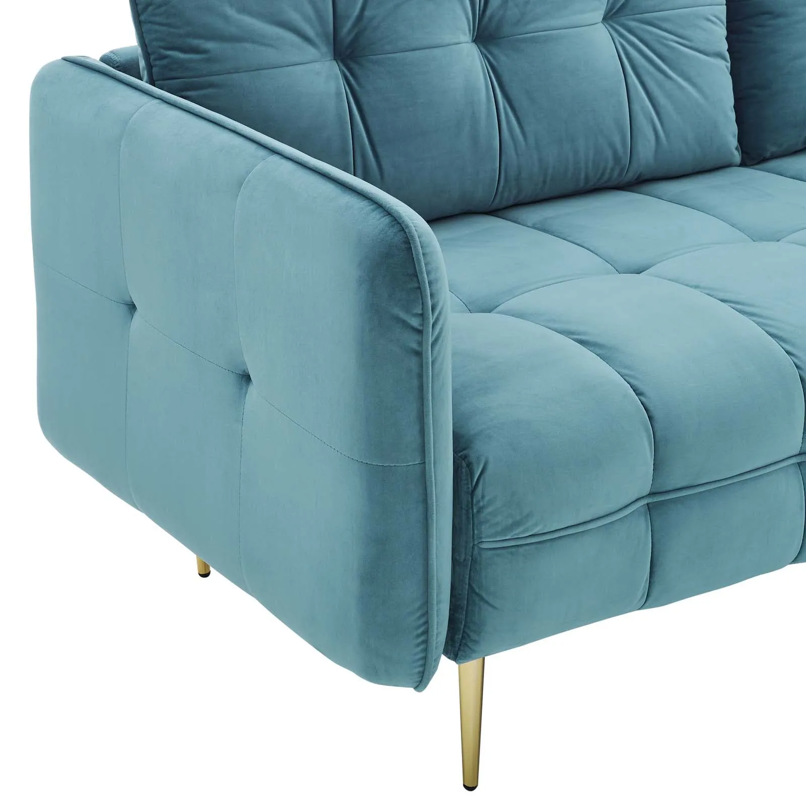 Cameron Tufted Performance Velvet Sofa by Modway