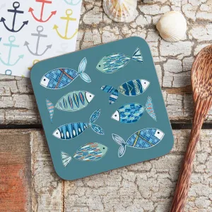 CC20 Fish Coaster By Jessica Hogarth