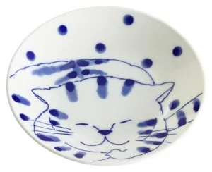 Ceramic-ai: Cat Bowl White Small