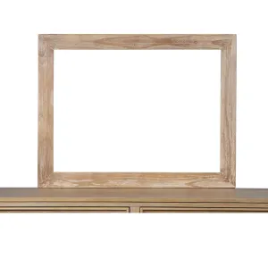 Chic Hazel Wood Mirror