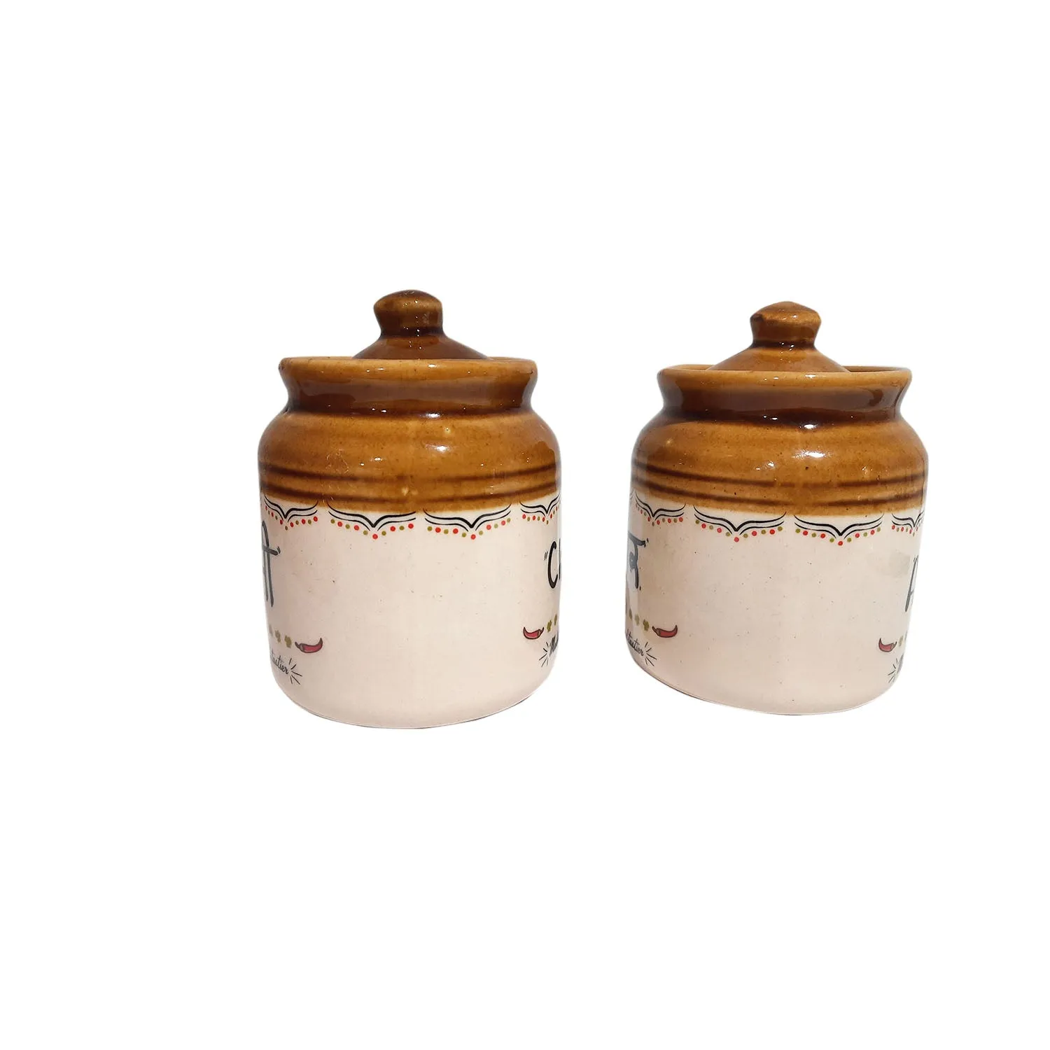 Classic Chutney Achar Jar (Set of 2) - 10 cm