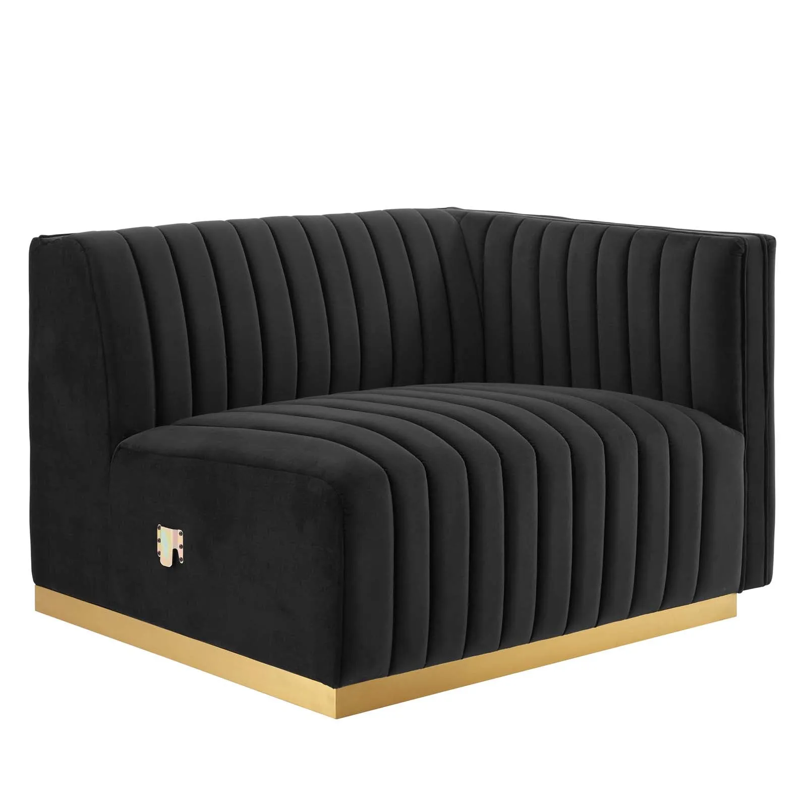 Conjure Channel Tufted Performance Velvet 4-Piece Sofa by Modway