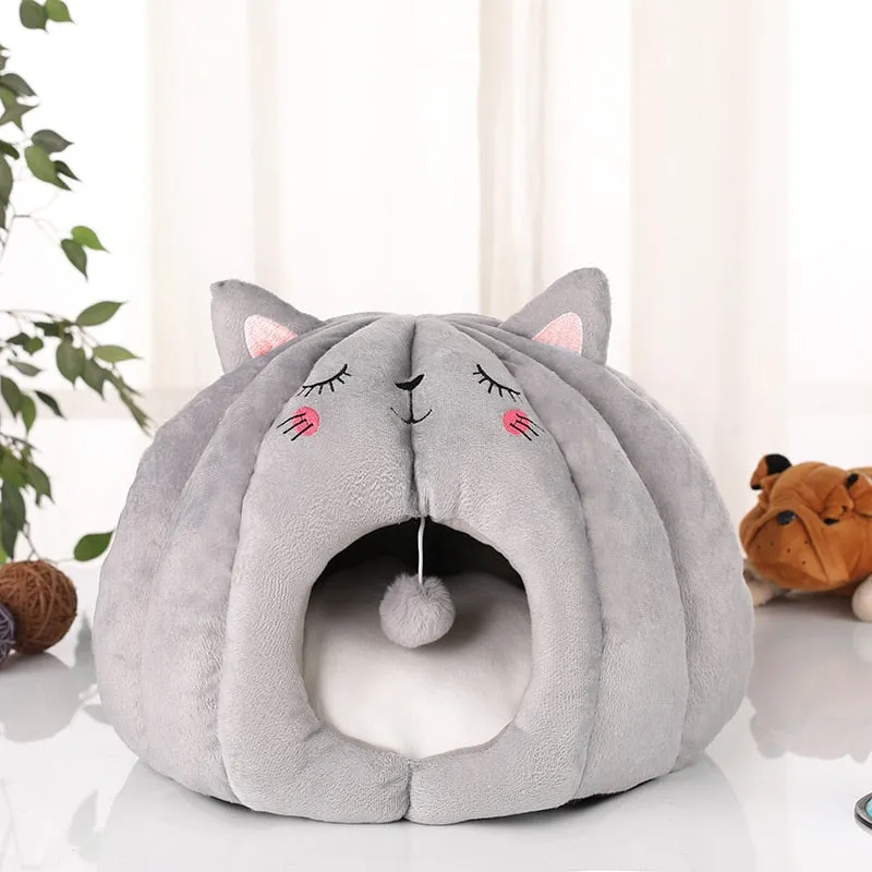 Cozy Cave Cat Bed House Tent