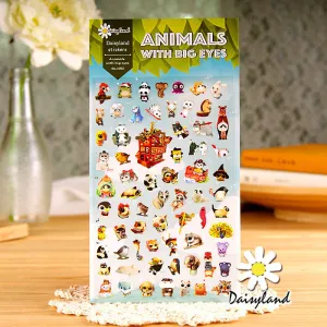 Daisyland Sticker: Animals with Big Eyes