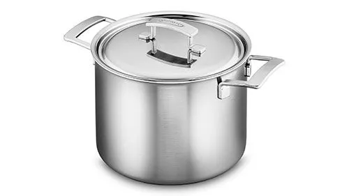 Demeyere Industry 5-Ply 8-qt Stainless Steel Stock Pot