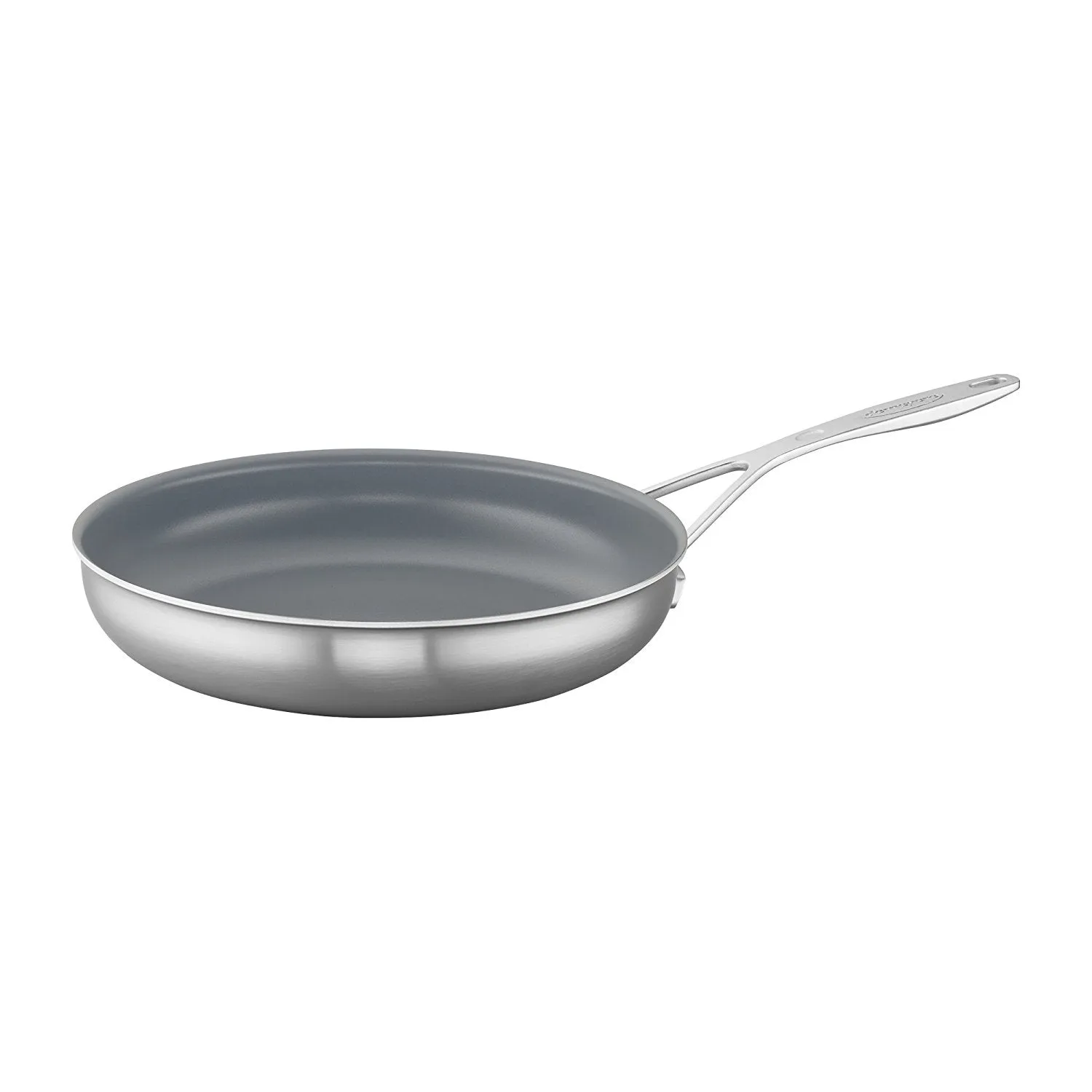 Demeyere Industry 5-Ply Stainless Steel Ceramic Nonstick Fry Pan