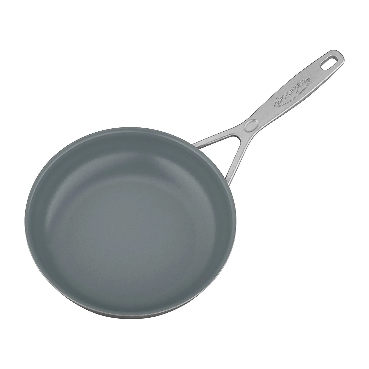 Demeyere Industry 5-Ply Stainless Steel Ceramic Nonstick Fry Pan