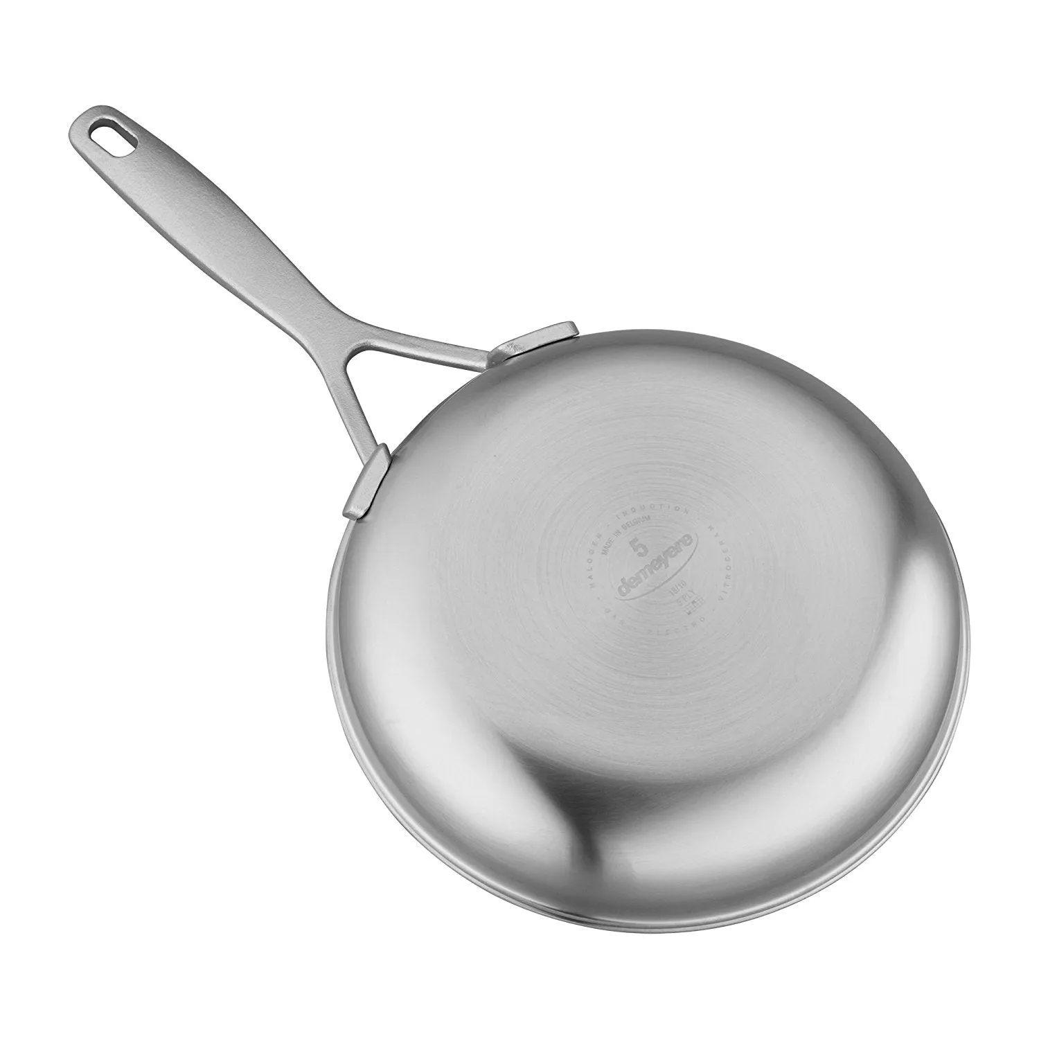 Demeyere Industry 5-Ply Stainless Steel Ceramic Nonstick Fry Pan