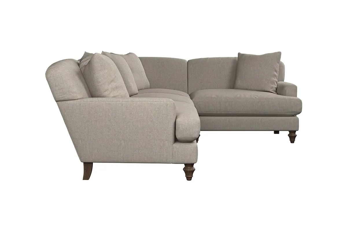 Deni Large Right Hand Corner Sofa - Brera Linen Dusk