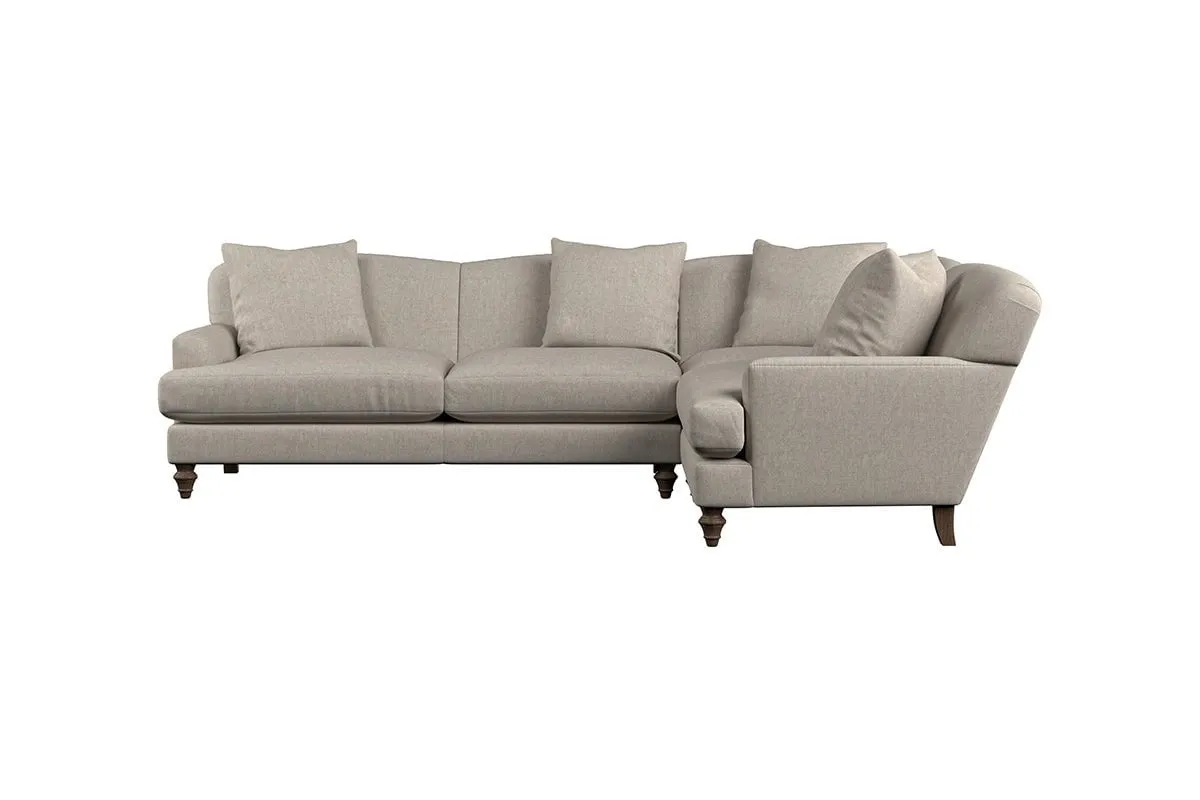 Deni Large Right Hand Corner Sofa - Brera Linen Dusk